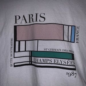 Brandy Melville Paris Graphic Tee